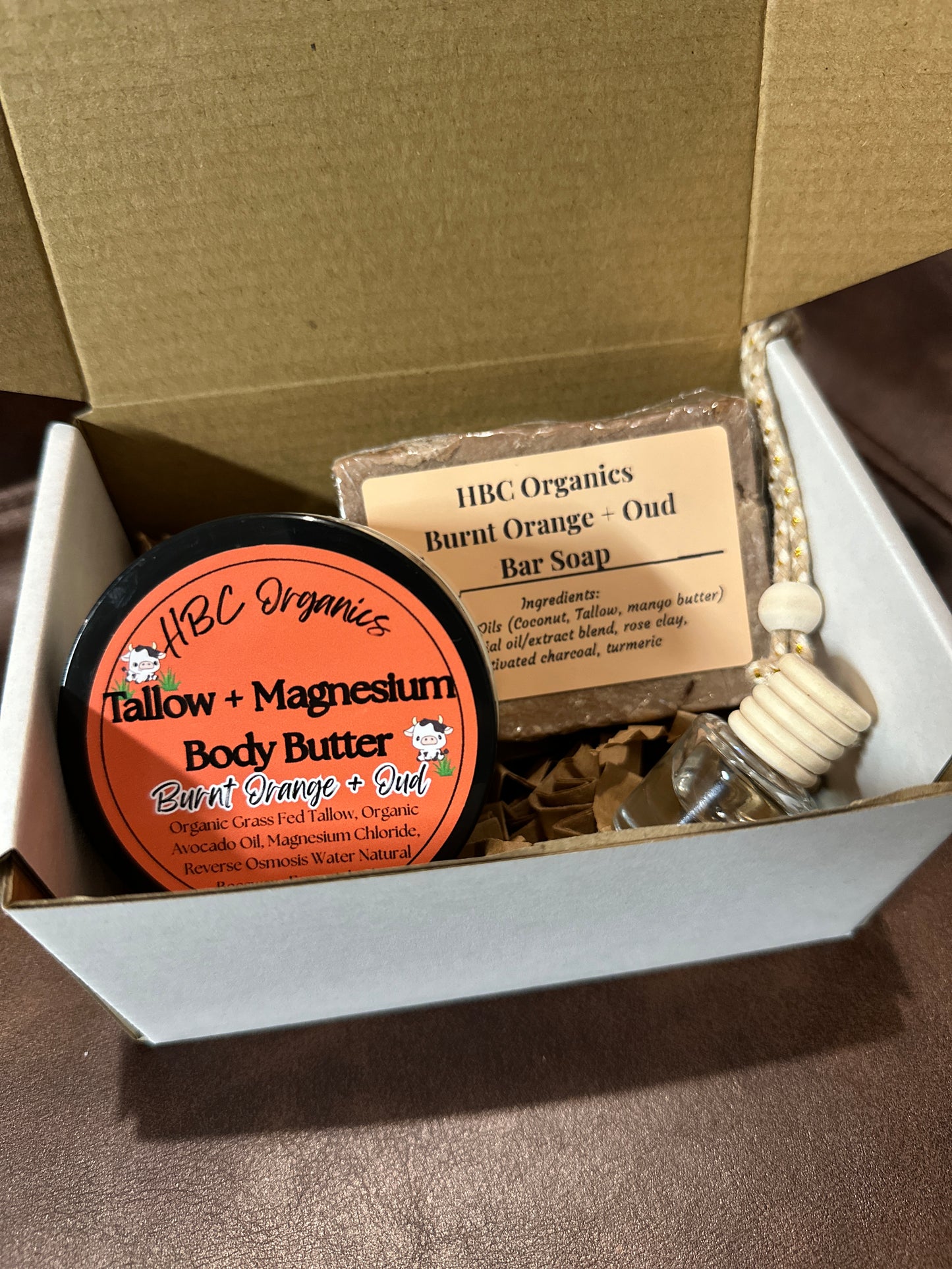 Burnt Orange + Oud Magnesium Gift Bundle