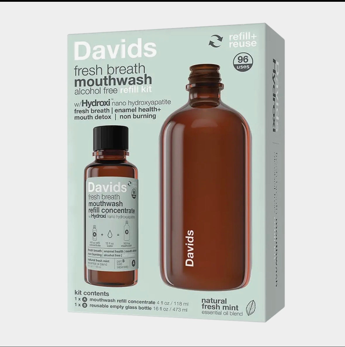 David’s Hydroxi Toothpaste & Mouth Wash |