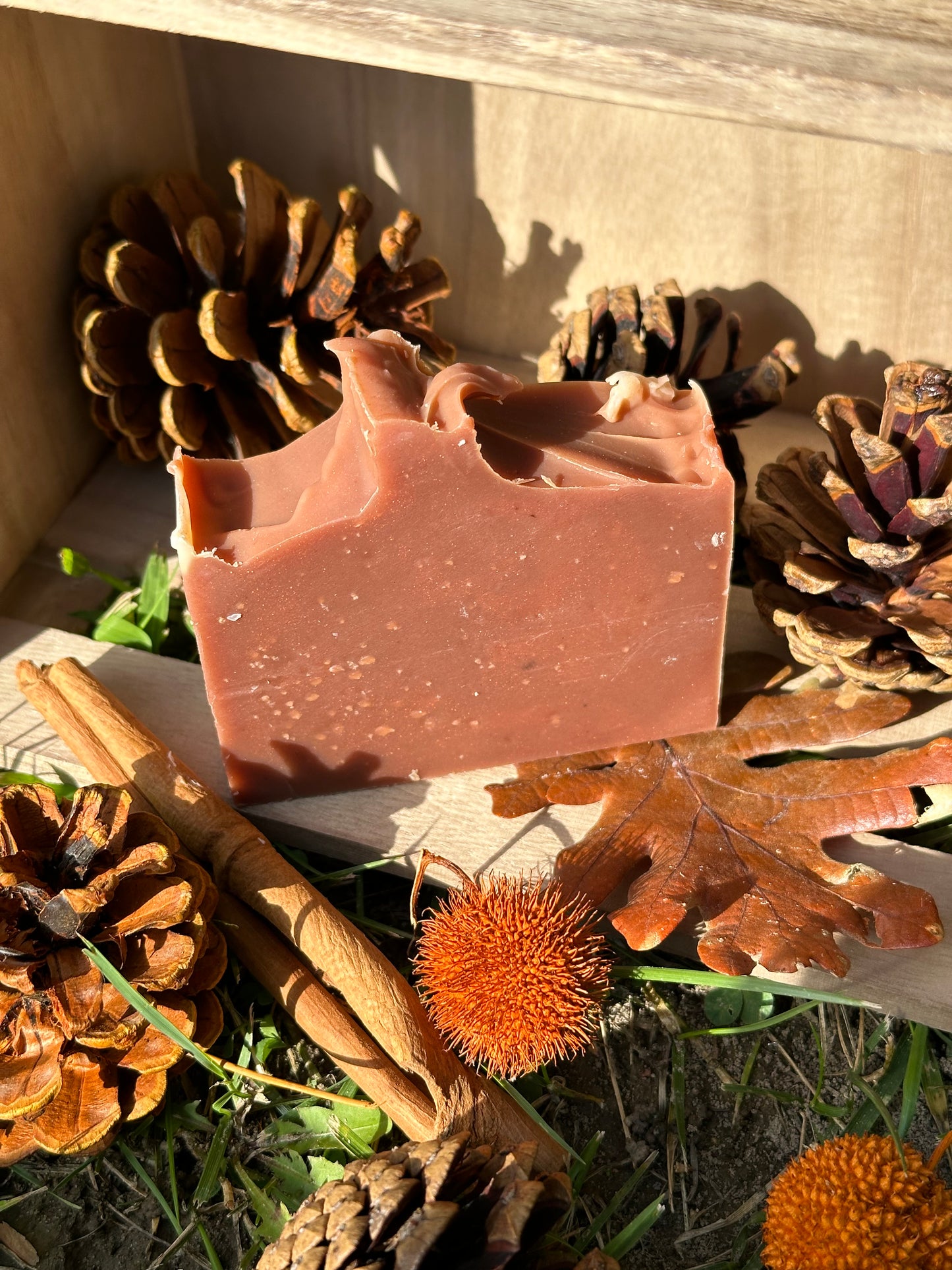 Hot Apple Cider Cold Process Bar *Preorder*