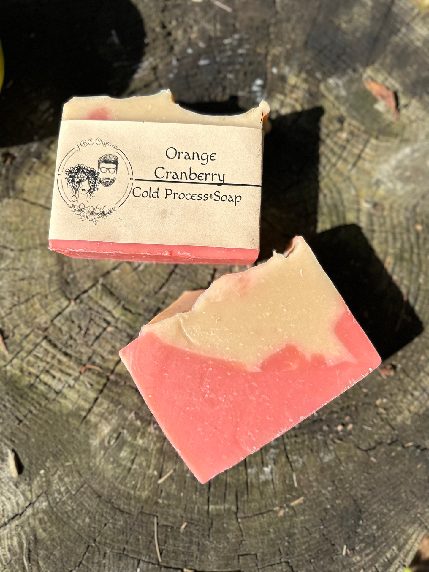 Orange & Cranberry Cold Process Bar