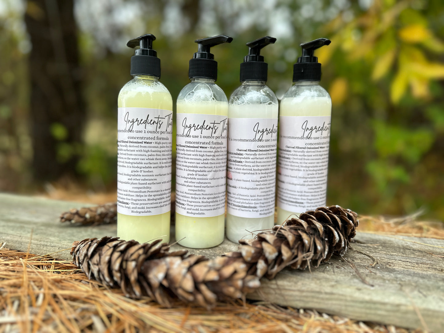 Laundry Suds 4 Pack Set | Holiday Set | Limited Edition
