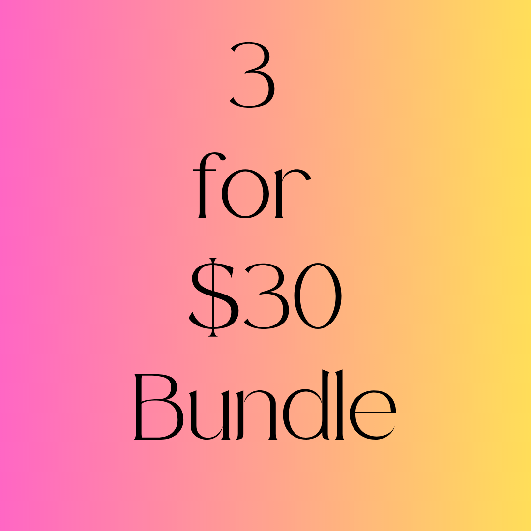 3/$30 Bundle