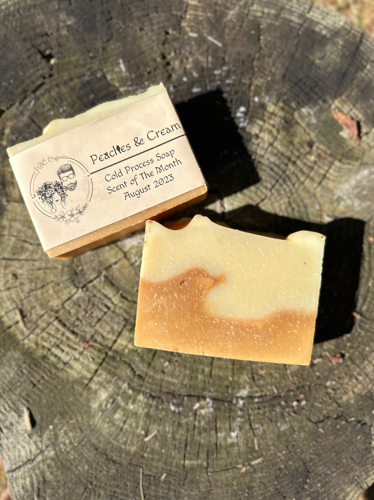 Peaches & Cream Cold Process Bar