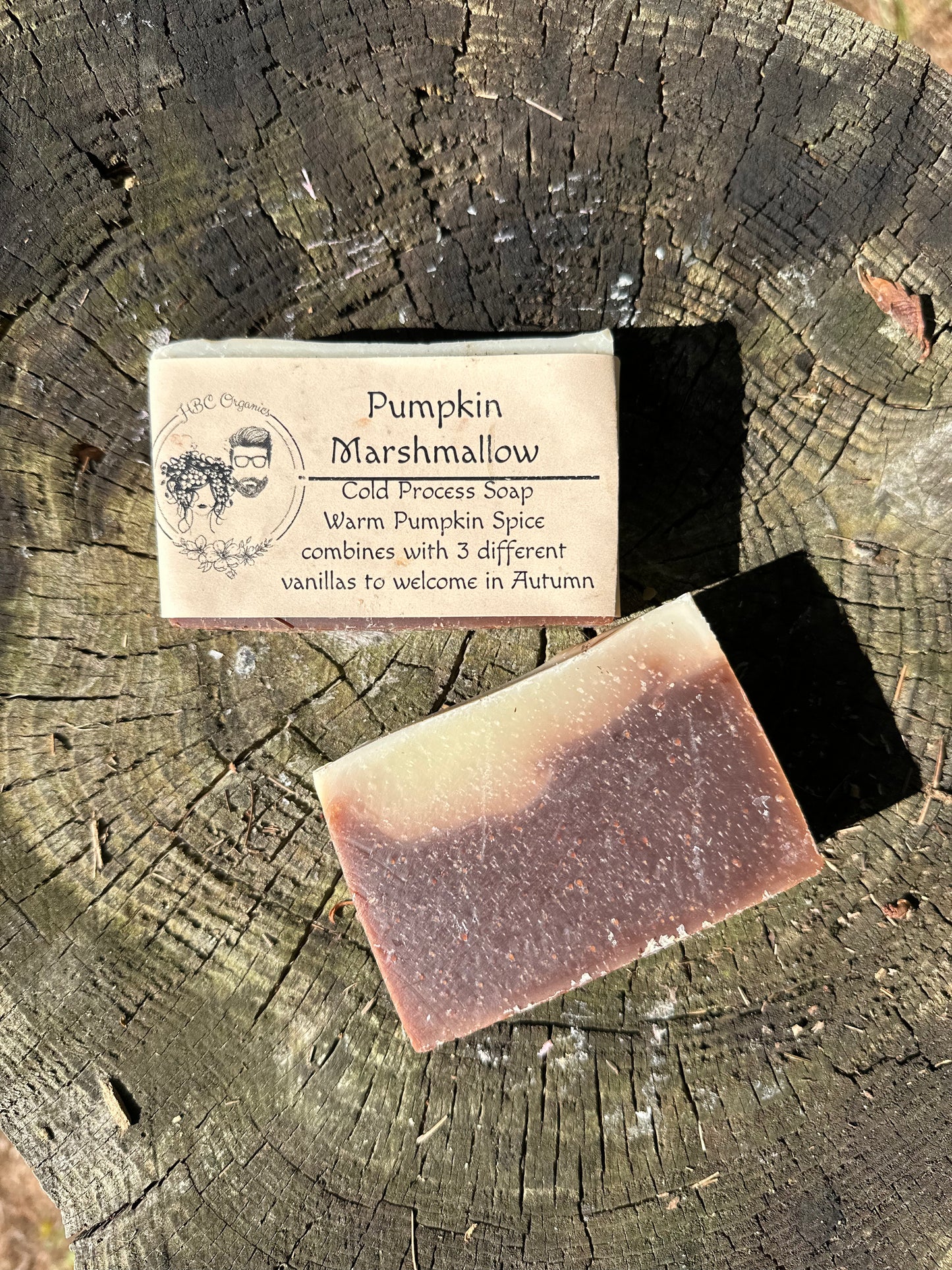 Pumpkin Marshmallow Cold Process Bar