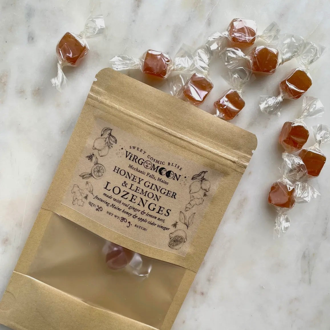 Honey Ginger Lozenges