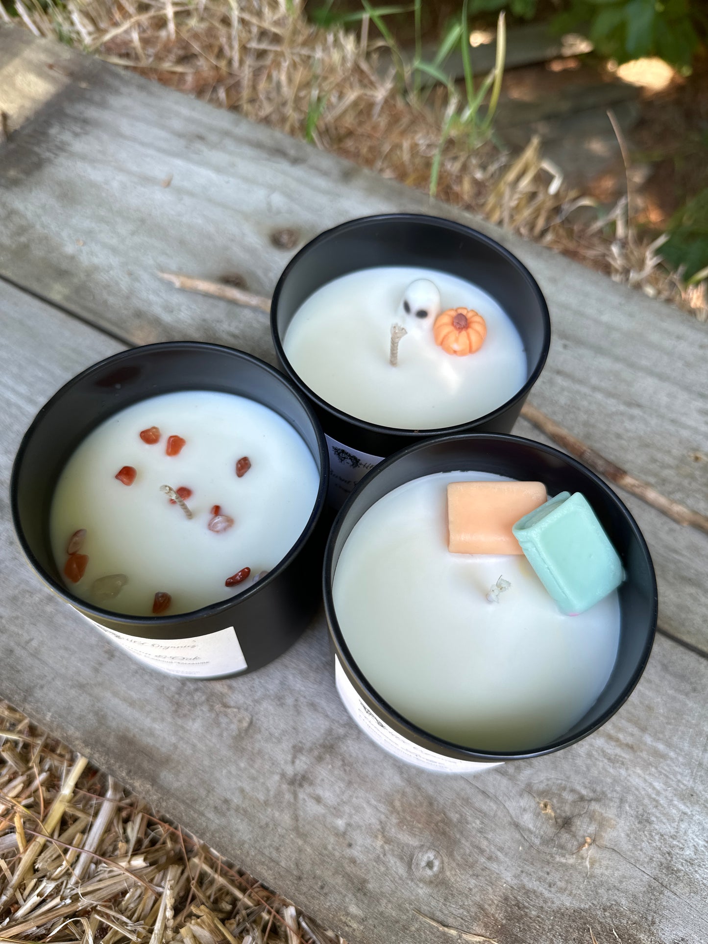 Rustic Autumn Candle Set