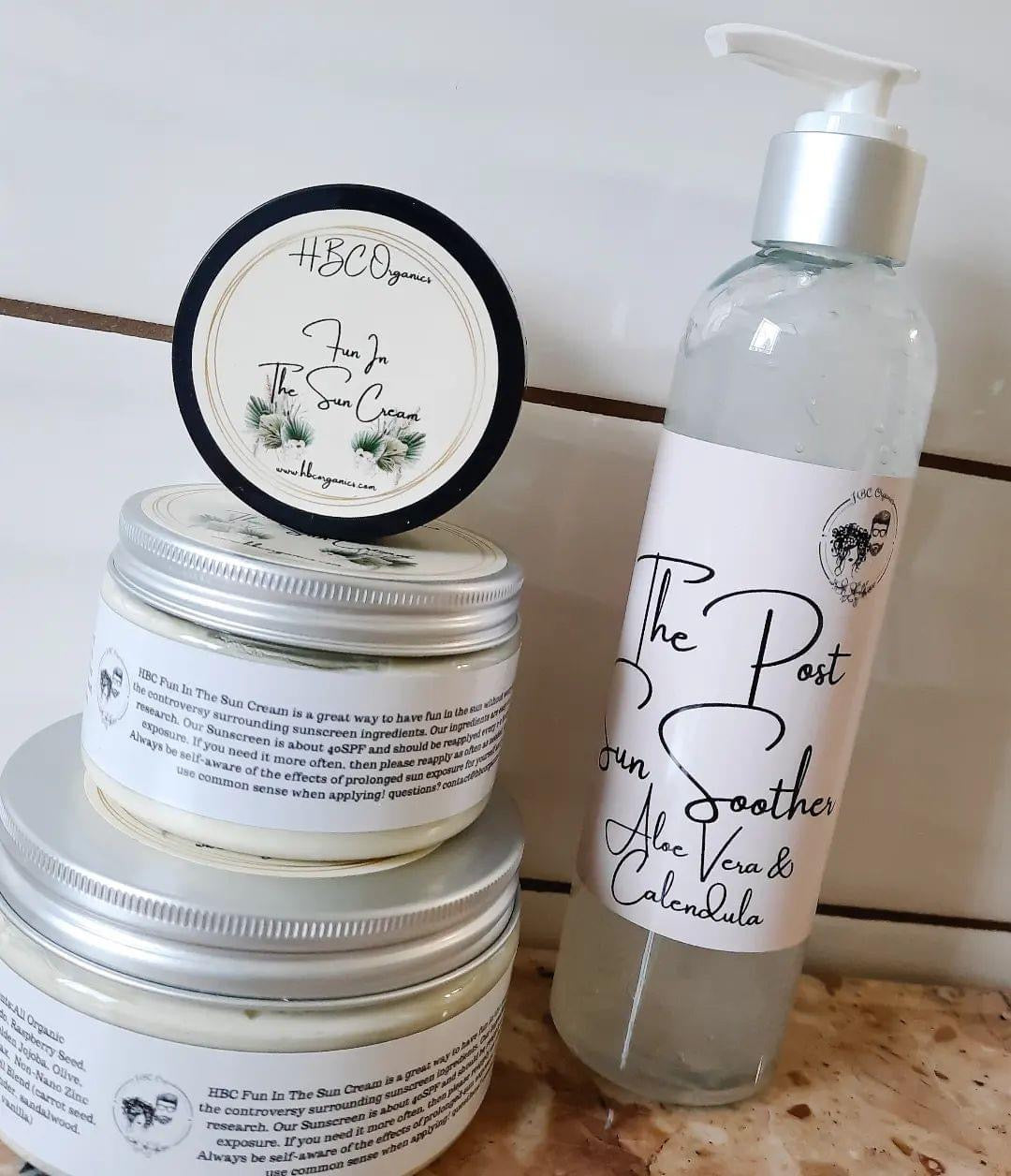 HBC Fun In The Sun Cream & Post Sun Soother Items |