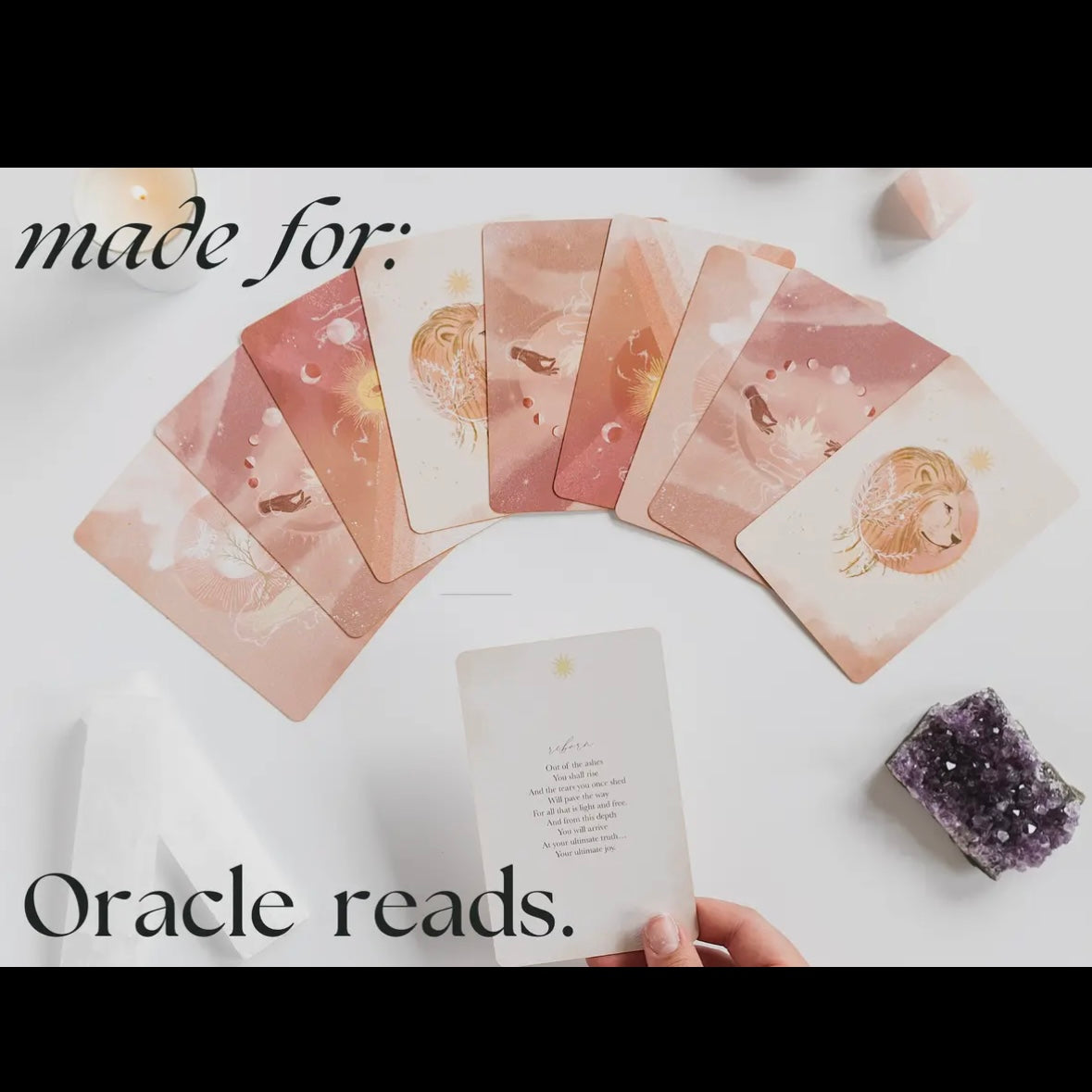 Soulful Affirmation Oracle Deck (36 Card Deck)