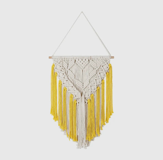 Sunshine Macrame Handwoven Tapestry