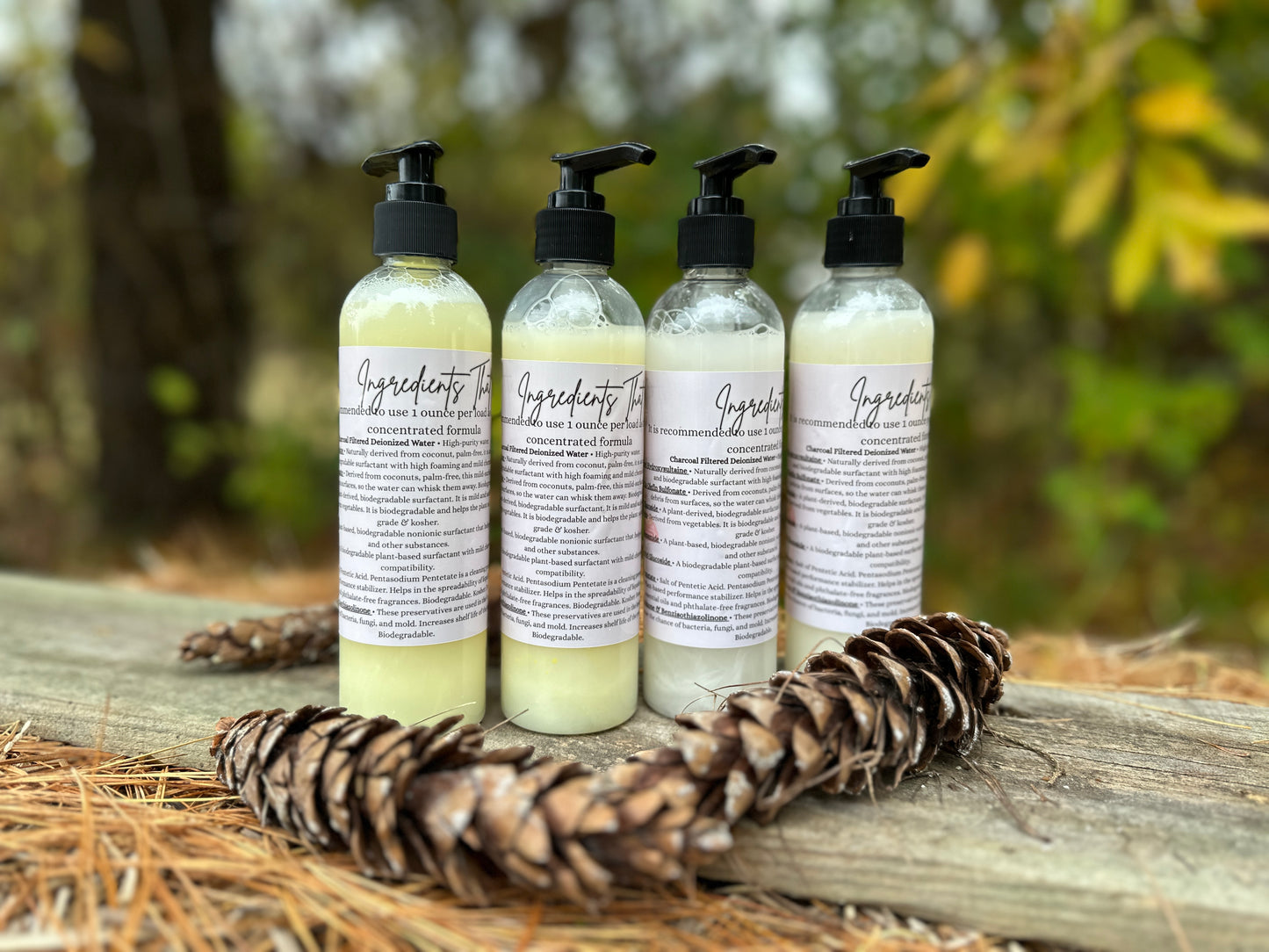 Laundry Suds 4 Pack Set | Holiday Set | Limited Edition