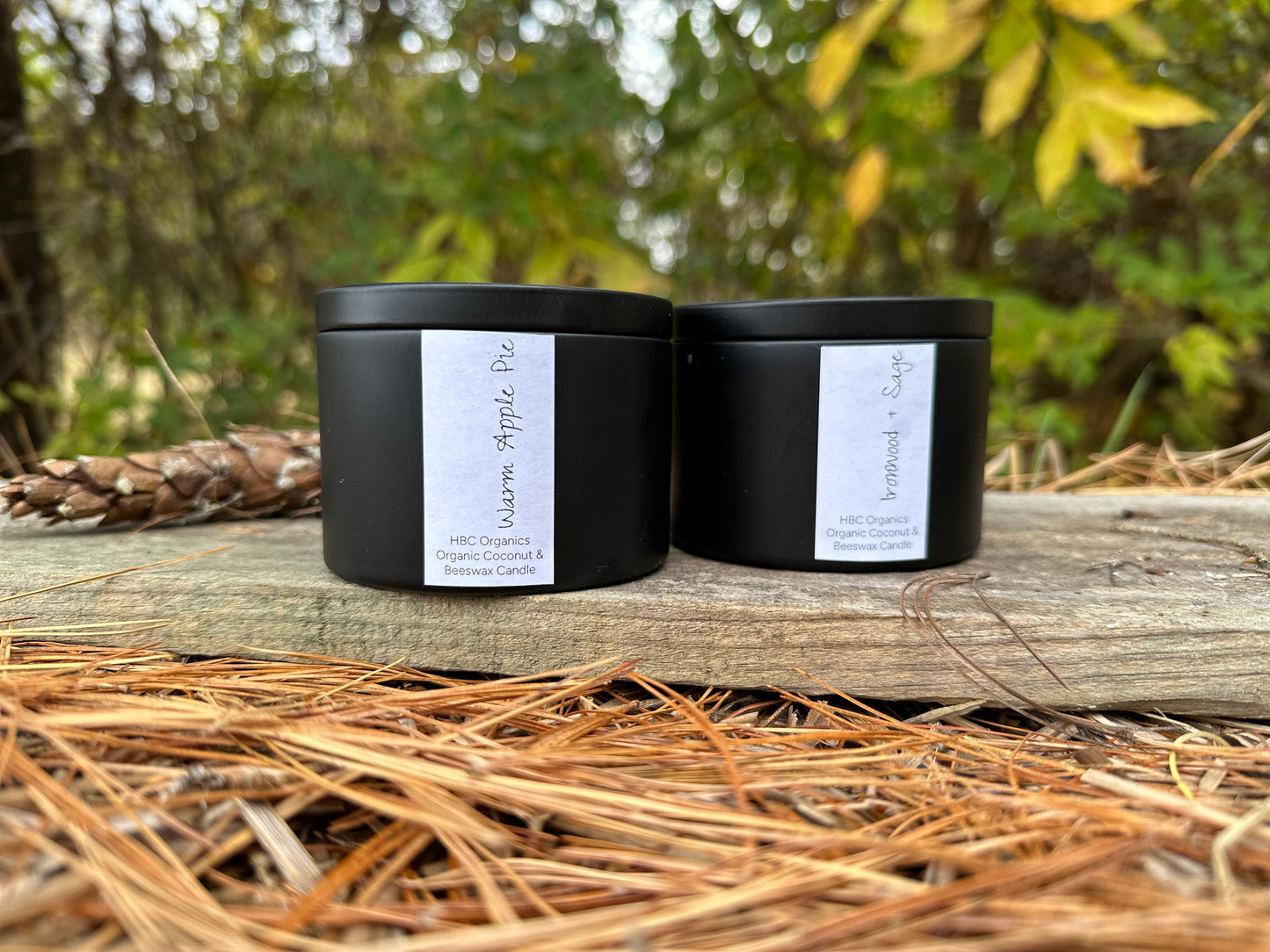 HBC Organics Candle Tins