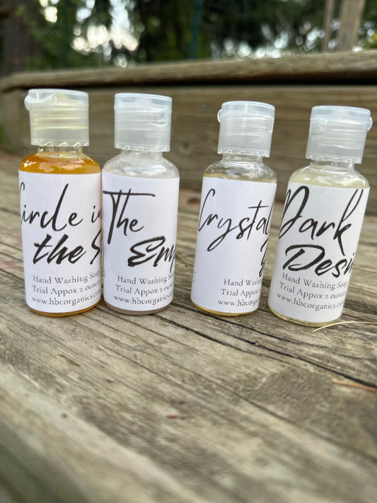 Whimsical Hand Washing Soap Set | Trial Size | Sample Them All