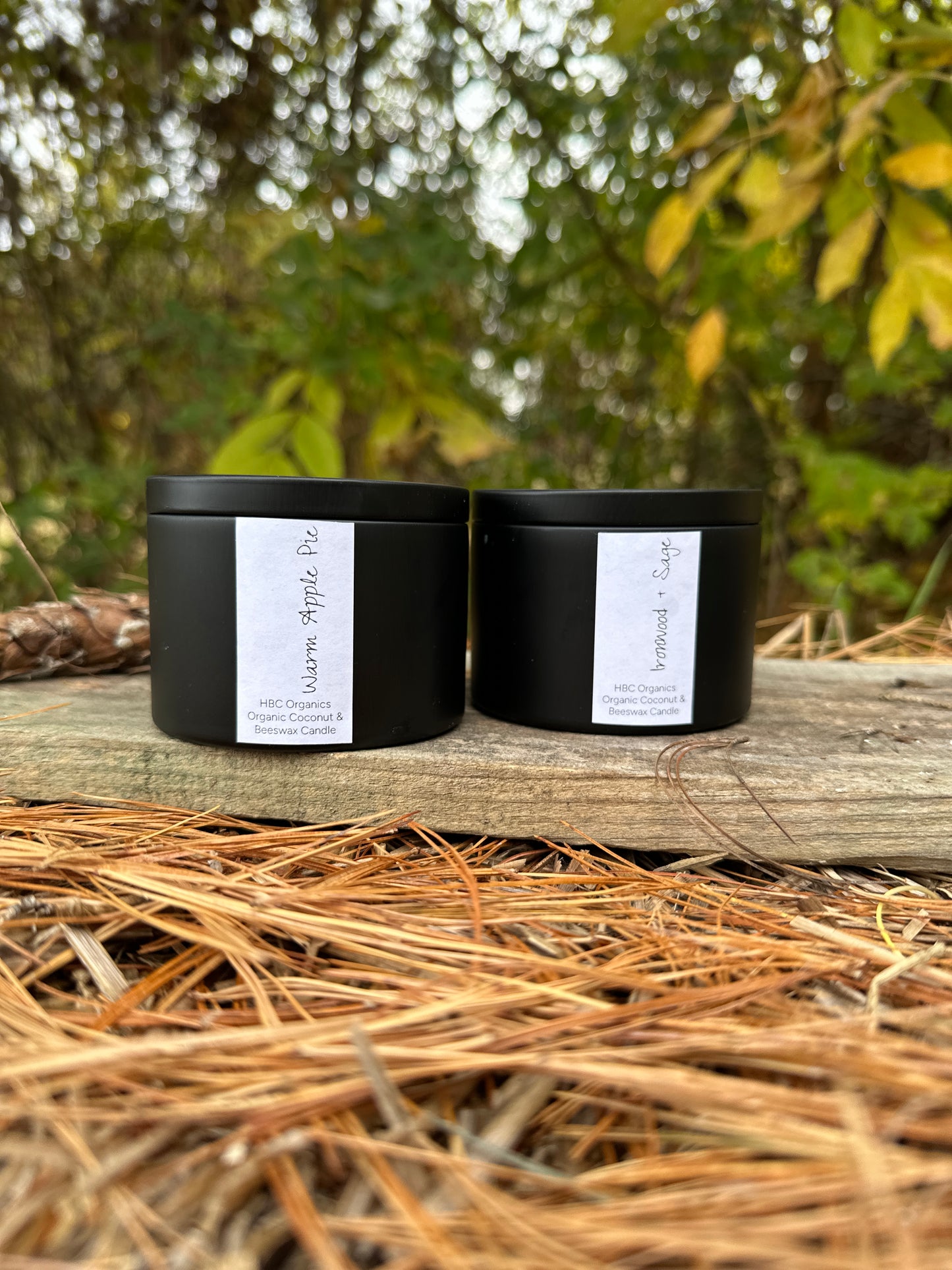 HBC Organics Candle Tins