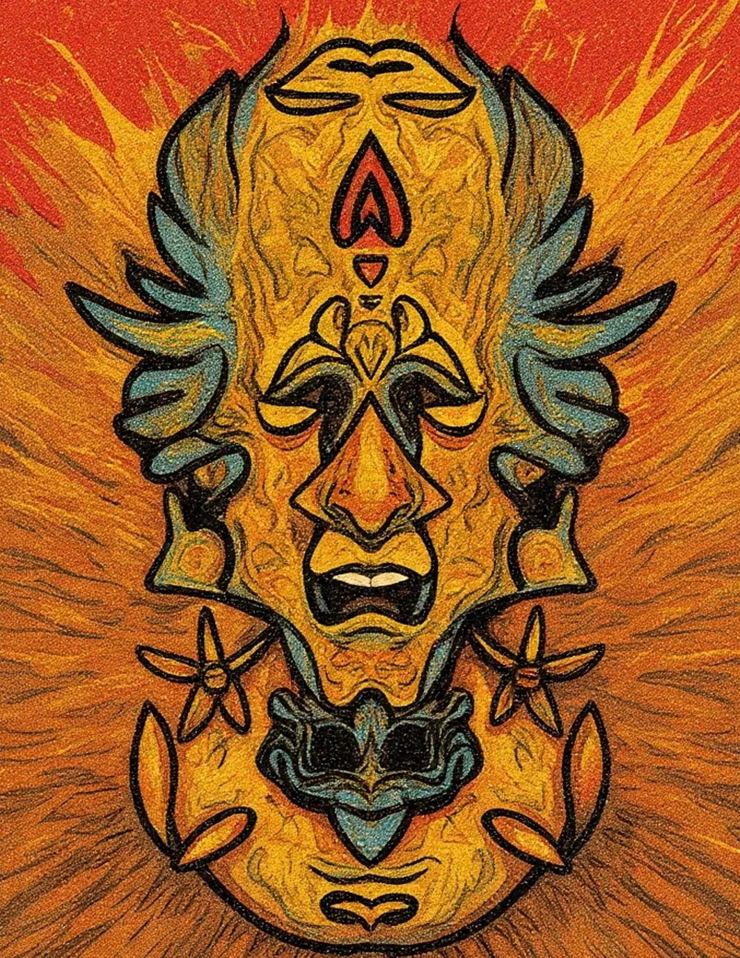 The Painted Viking Note Card Set – 4 Introductory Art Cards + Envelopes