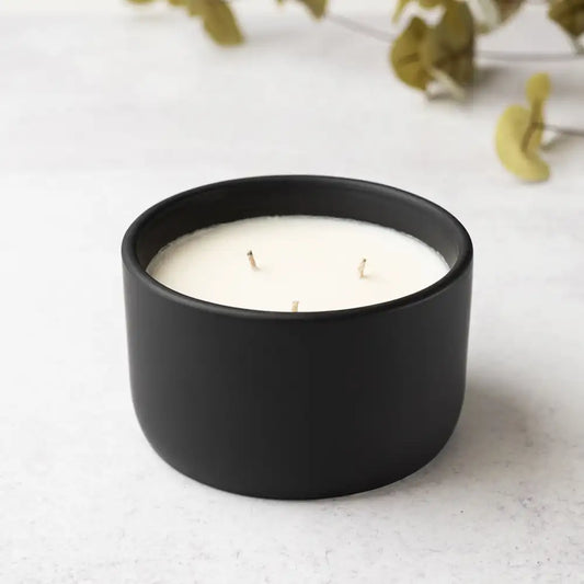 Simple Candles *Organic Coconut Soy Wax Candles in new ceramic vessels*