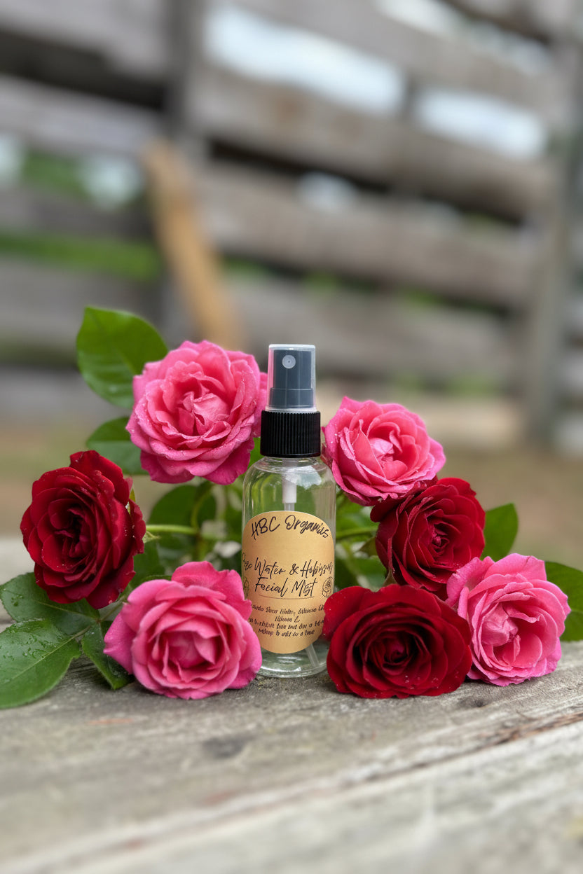 Rose Water + Hibiscus Facial Mist