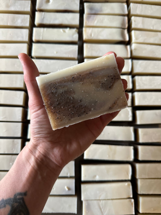 Cold Brew Coffee Bar | Light Grit | Gentle Scrub Bar