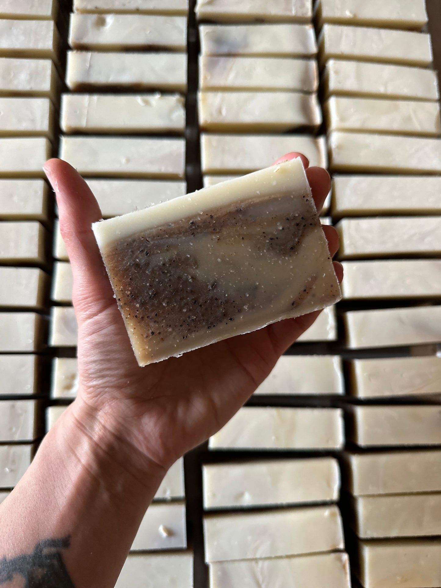 Cold Brew Coffee Bar | Light Grit | Gentle Scrub Bar