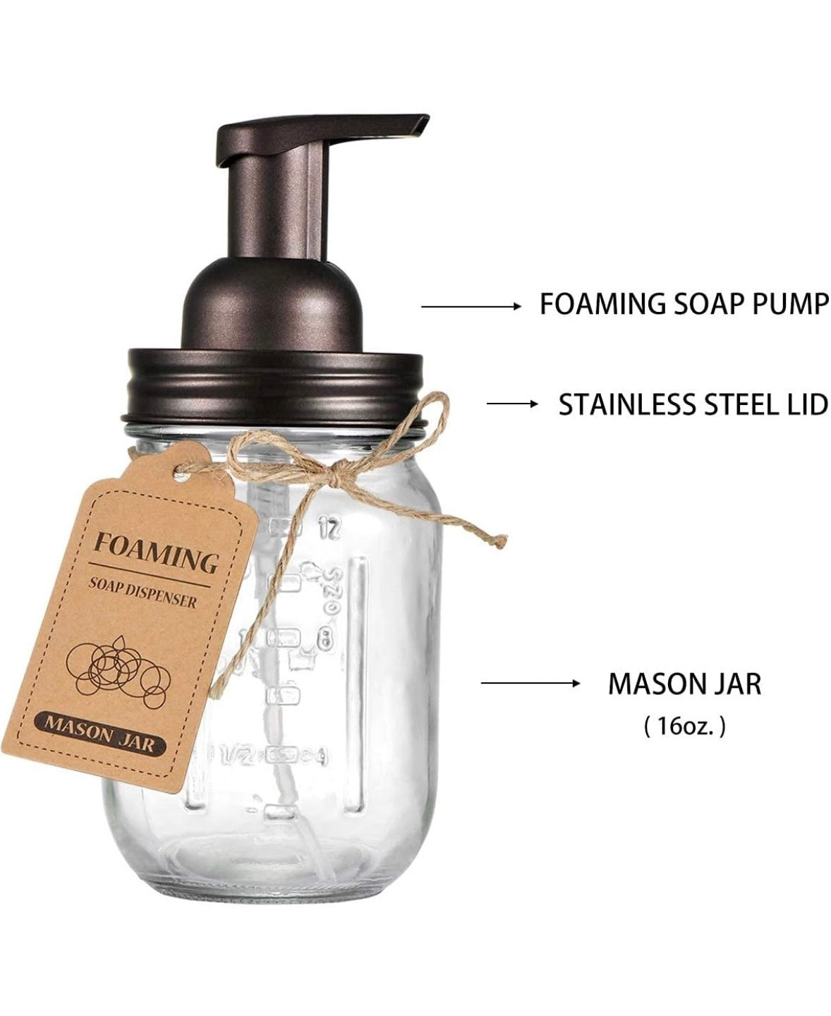 Reusable Foaming Hand Soap Container