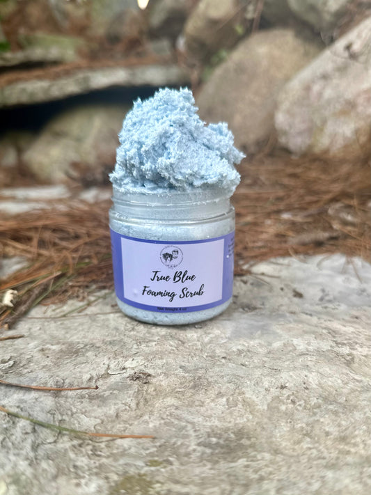 True Blue Foaming Scrub