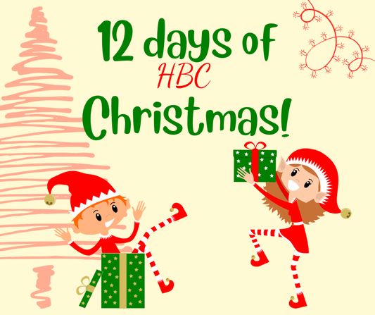 🎄 HBC Organics 12 Days of Christmas Advent Calendar — Limited 2025 Edition! 🎁