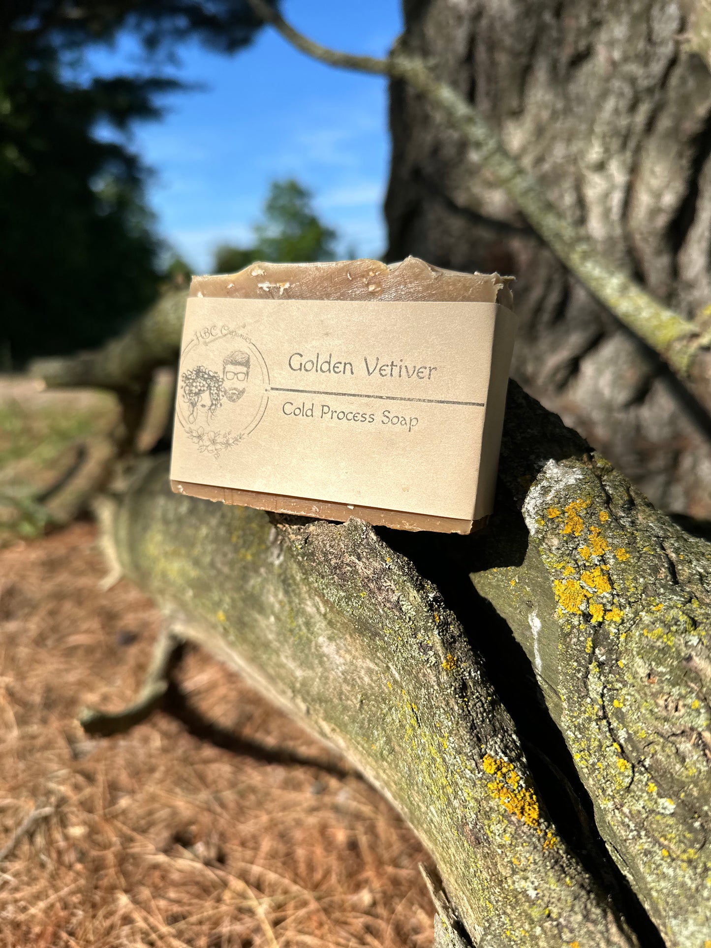 Golden Vetiver Exfoliation Bar