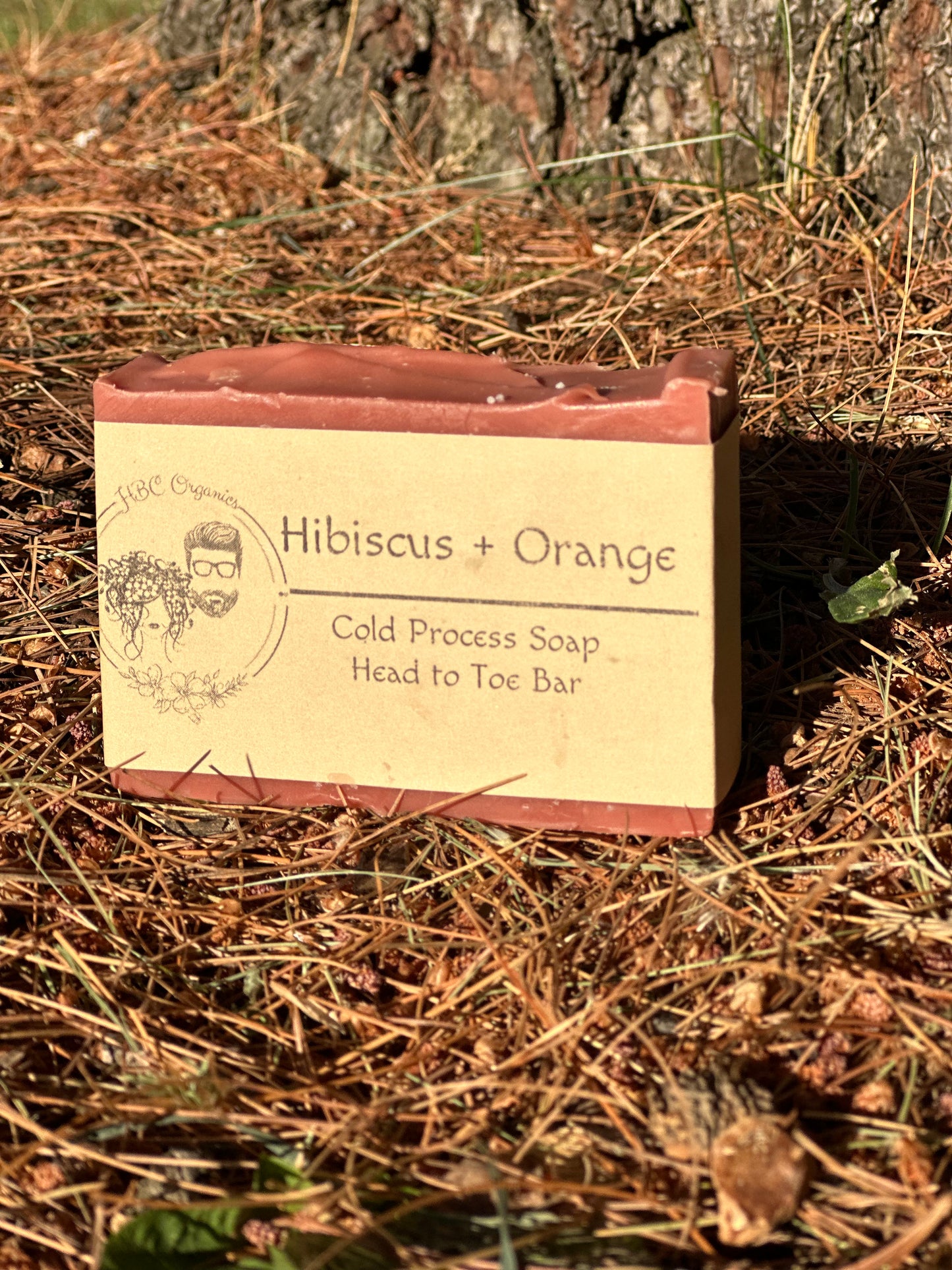 Hibiscus + Orange Shampoo Bar